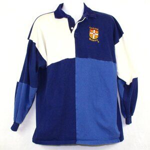 Vintage Halbro Sportswear Cambridge England UK University Rugby Shirt Mens XL
